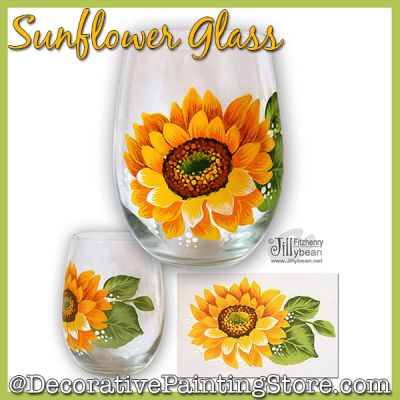 Sunflower Glass Download - Jillybean Fitzhenry