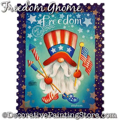 Freedom Gnome (Uncle Sam) Download - Jillybean Fitzhenry