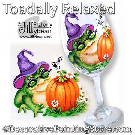 Toadally Relaxed Glass Download - Jillybean Fitzhenry