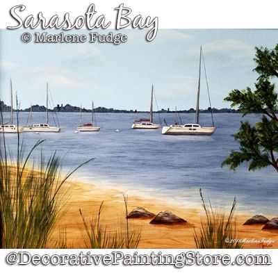 Sarasota Bay Painting Pattern PDF DOWNLOAD - Marlene Fudge