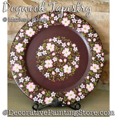 Dogwood Tapestry Painting Pattern PDF DOWNLOAD - Marlene Fudge
