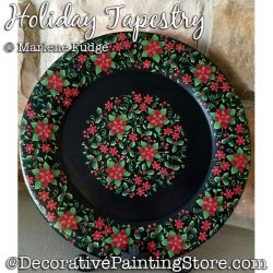 Holiday Tapestry Painting Pattern PDF DOWNLOAD - Marlene Fudge
