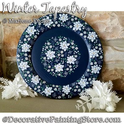 Winter Tapestry Painting Pattern PDF DOWNLOAD - Marlene Fudge