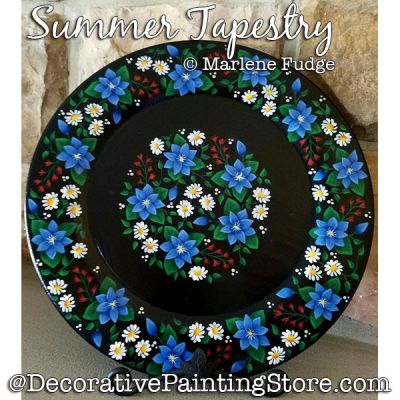 Summer Tapestry Painting Pattern PDF DOWNLOAD - Marlene Fudge