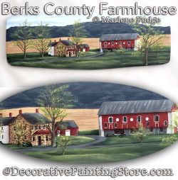 Berks County Farmhouse Painting Pattern PDF DOWNLOAD - Marlene Fudge