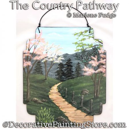 The Country Pathway Painting Pattern PDF DOWNLOAD - Marlene Fudge