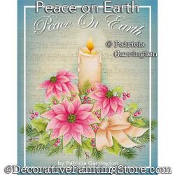 Peace on Earth Painting Pattern PDF DOWNLOAD - Patricia Garrington