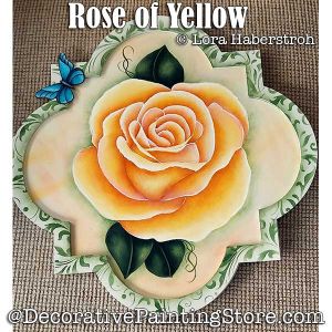 Rose of Yellow Painting Pattern - Lora Haberstroh