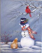 Frosty Snowman ePacket by Donna Hodson - PDF DOWNLOAD