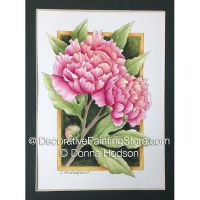 Pink Peonies ePacket by Donna Hodson - PDF DOWNLOAD
