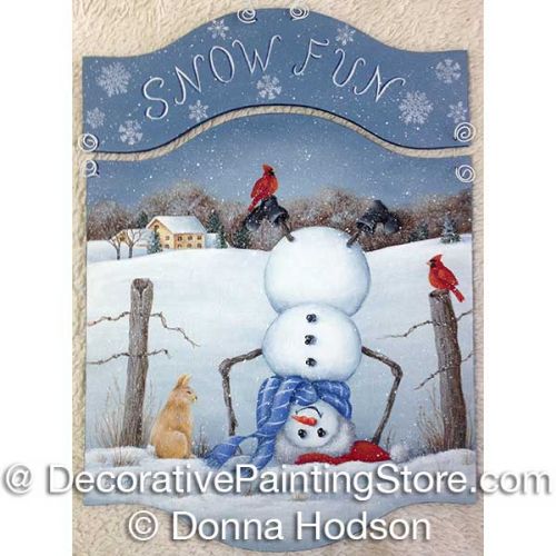 Snow Fun by Donna Hodson - PDF DOWNLOAD