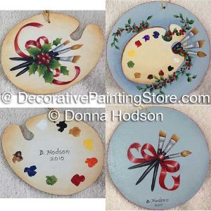 Palette Ornament by Donna Hodson - PDF DOWNLOAD