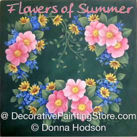Flowers of Summer ePattern - Donna Hodson - PDF DOWNLOAD
