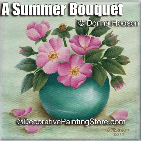 Summer Bouquet ePattern - Donna Hodson - PDF DOWNLOAD