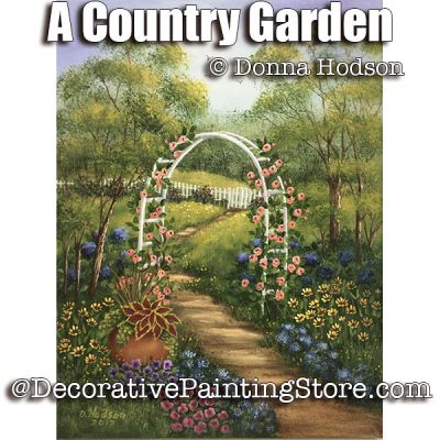 A Country Garden ePattern - Donna Hodson - PDF DOWNLOAD
