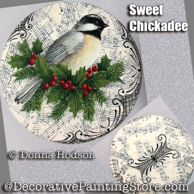 Sweet Chickadee ePattern - Donna Hodson - PDF DOWNLOAD