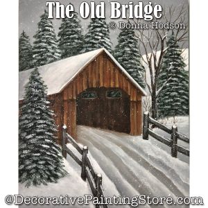 The Old Bridge Painting Pattern - Donna Hodson