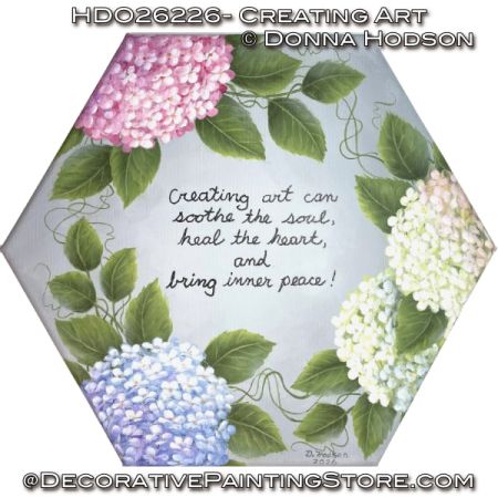 Creating Art Painting Pattern - Donna Hodson