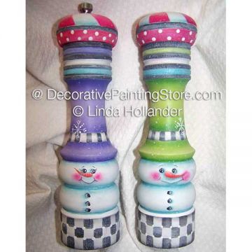 Frosty Salt & Pepper Set ePacket - Linda Hollander - PDF DOWNLOAD