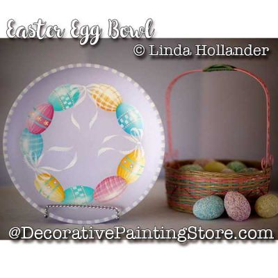Easter Egg Bowl ePacket - Linda Hollander - PDF DOWNLOAD
