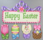 Easter Ornaments and Banner Pattern DOWNLOAD