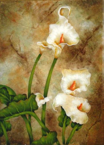 Alcatraz Calla Lilies ePattern - Judy Ribitch - PDF DOWNLOAD