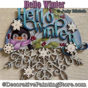 Hello Winter Painting Pattern - Judy Ribitch