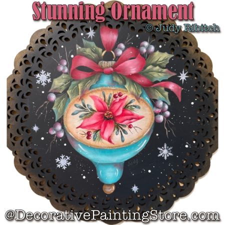 Stunning Ornament Painting Pattern - Judy Ribitch