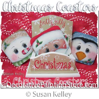 Christmas Coasters ePacket - Susan Kelley - PDF DOWNLOAD