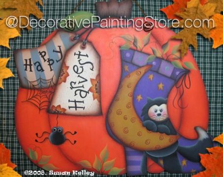 Pumpkin Plaque ePacket - Susan Kelley - PDF DOWNLOAD