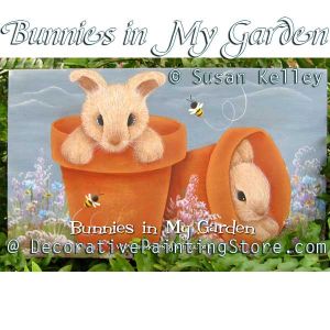 Bunnies in My Garden ePacket - Susan Kelley - PDF DOWNLOAD