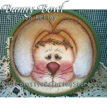 Bunny Bowl ePacket - Susan Kelley - PDF DOWNLOAD