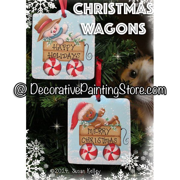 Christmas Wagons ePacket - Susan Kelley - PDF DOWNLOAD