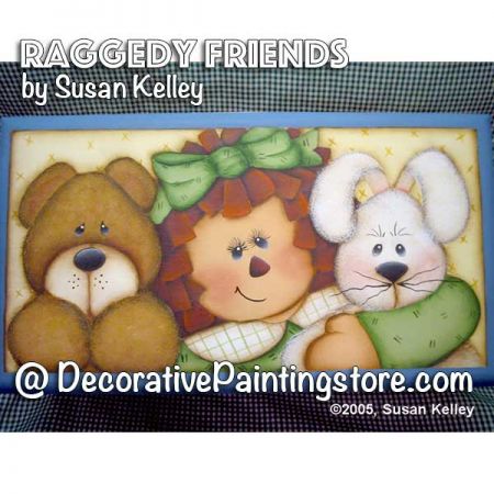 Raggedy Friends ePacket - Susan Kelley - PDF DOWNLOAD