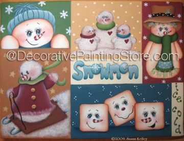 Snowman Sampler ePacket - Susan Kelley - PDF DOWNLOAD