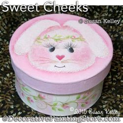 Sweet Cheeks (Bunny) Painting Pattern PDF DOWNLOAD - Susan Kelley