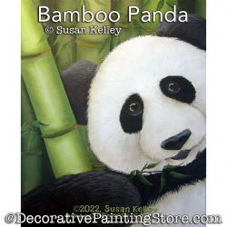 Bamboo Panda Painting Pattern PDF DOWNLOAD - Susan Kelley