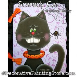 Scaredy Cat Painting Pattern PDF DOWNLOAD - Susan Kelley