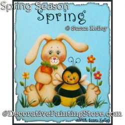 Spring Season Painting Pattern PDF DOWNLOAD - Susan Kelley
