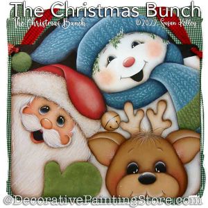 Christmas Bunch Painting Pattern PDF DOWNLOAD - Susan Kelley