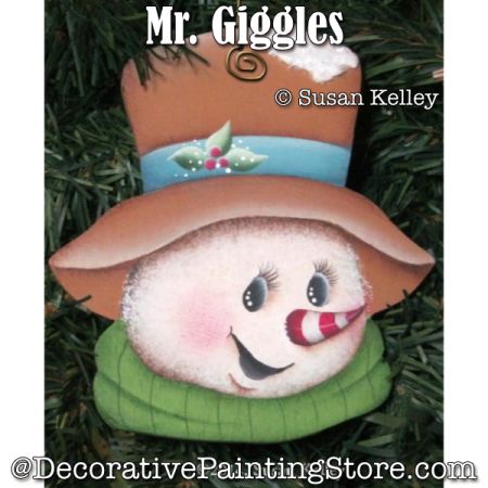 Mr Giggles Ornament - Susan Kelley - Painting Pattern