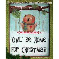Owl Be Home for Christmas ePacket - Susan Kelley - PDF DOWNLOAD