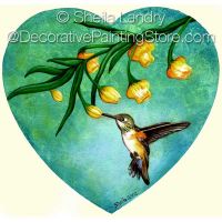 Hummingbird Box and Pin Set ePattern - Sheila Landry