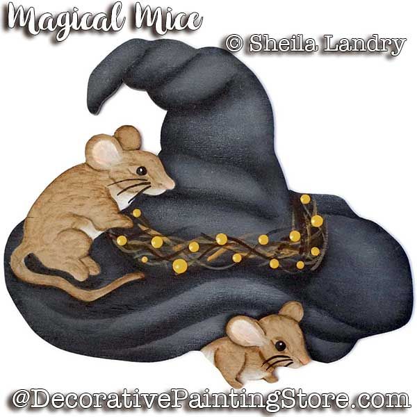 Magical Mice Ornament ePattern - Sheila Landry - PDF DOWNLOAD