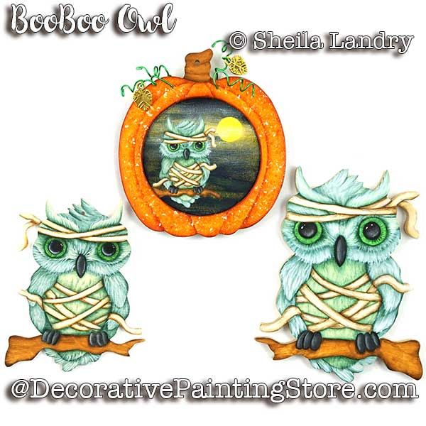 BooBoo Owl ePattern - Sheila Landry - PDF DOWNLOAD