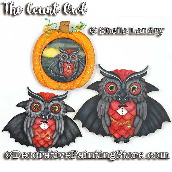 The Count Owl ePattern - Sheila Landry - PDF DOWNLOAD