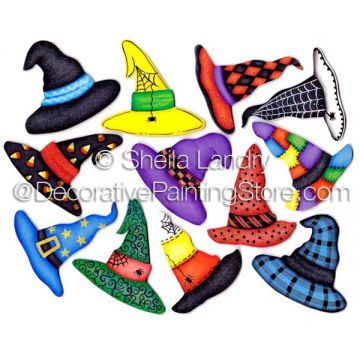 Hats Off to Witches ePattern - Sheila Landry