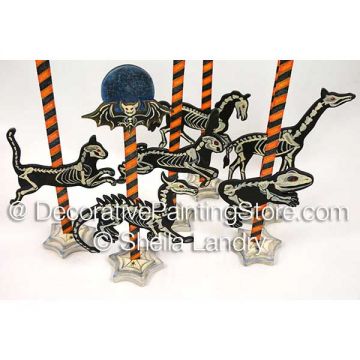 Haunted Carousel Ornaments ePattern - Sheila Landry