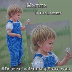 Marina Colored Pencil DOWNLOAD Painting Pattern - Pat Lentine