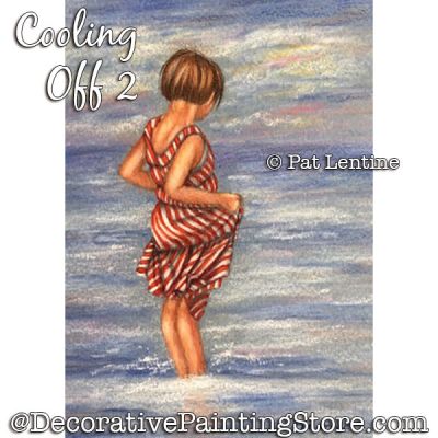 Cooling Off 2 Colored Pencil DOWNLOAD Painting Pattern - Pat Lentine